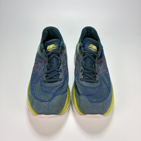 New Balance Fresh Foam More Blue Yellow Green Running Shoes Men\'s Size 12 2E main image 5